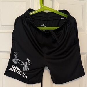 Under Armour Kids Black Athletic Shorts